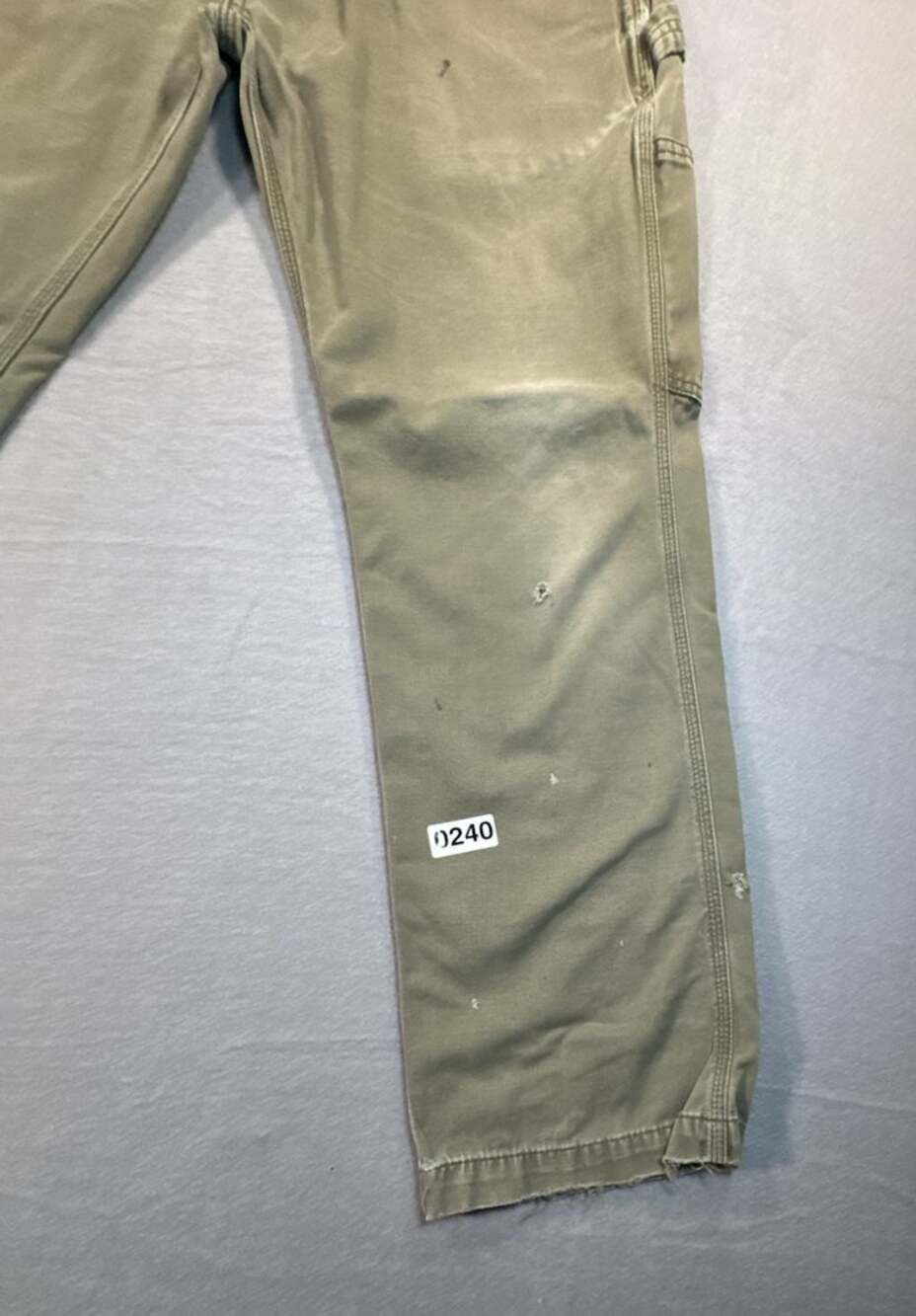 Carhartt Relaxed Fit Carpenter Work Pants - Green - 32x30 - Picture 4 of 14